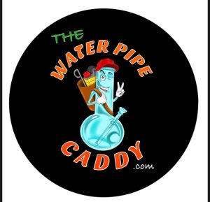 Official Water Pipe Caddy brand promoting innovative smoking accessories.